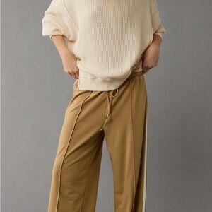 American Eagle Outfitters Waffle-Knit Pullover